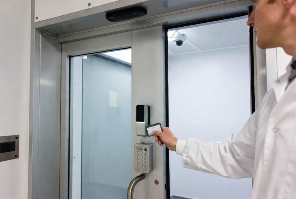 Controllo accessi con badge RFID in ambiente regolamentato